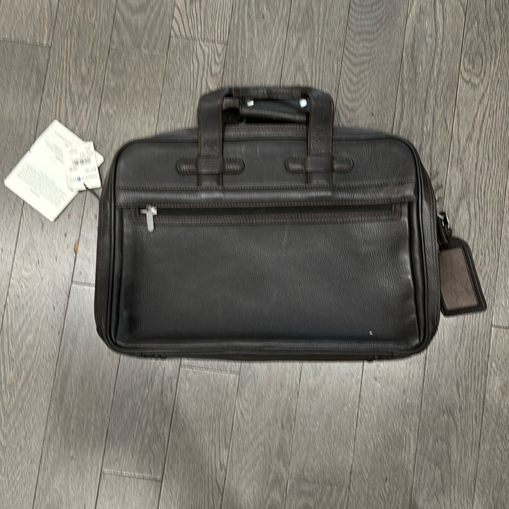 Brand new Bosca briefcase real leather